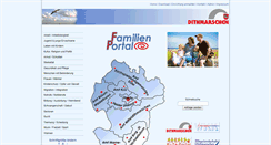 Desktop Screenshot of familienportal-dithmarschen.de